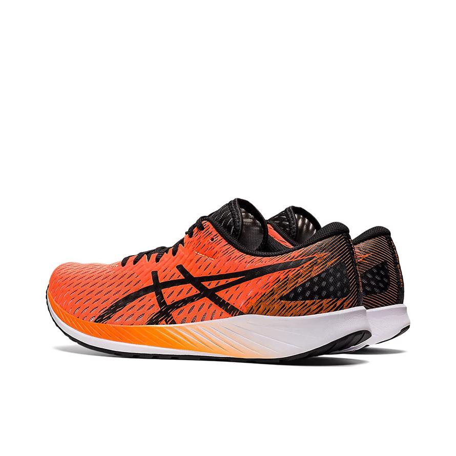 推荐商品：Asics/亚瑟士 Hyper Speed 1 跑鞋 缓震回弹防滑耐磨稳定支撑轻便透气织物 日落橙/黑色