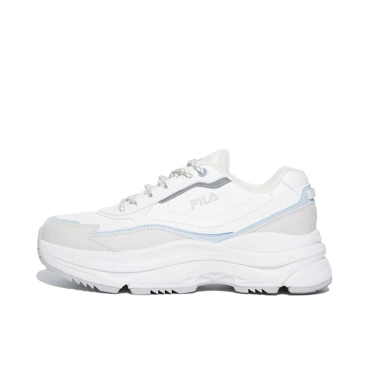 推荐商品：FILA/斐乐 防滑 韩版 舒适 运动休闲鞋 1RM02850G 白色