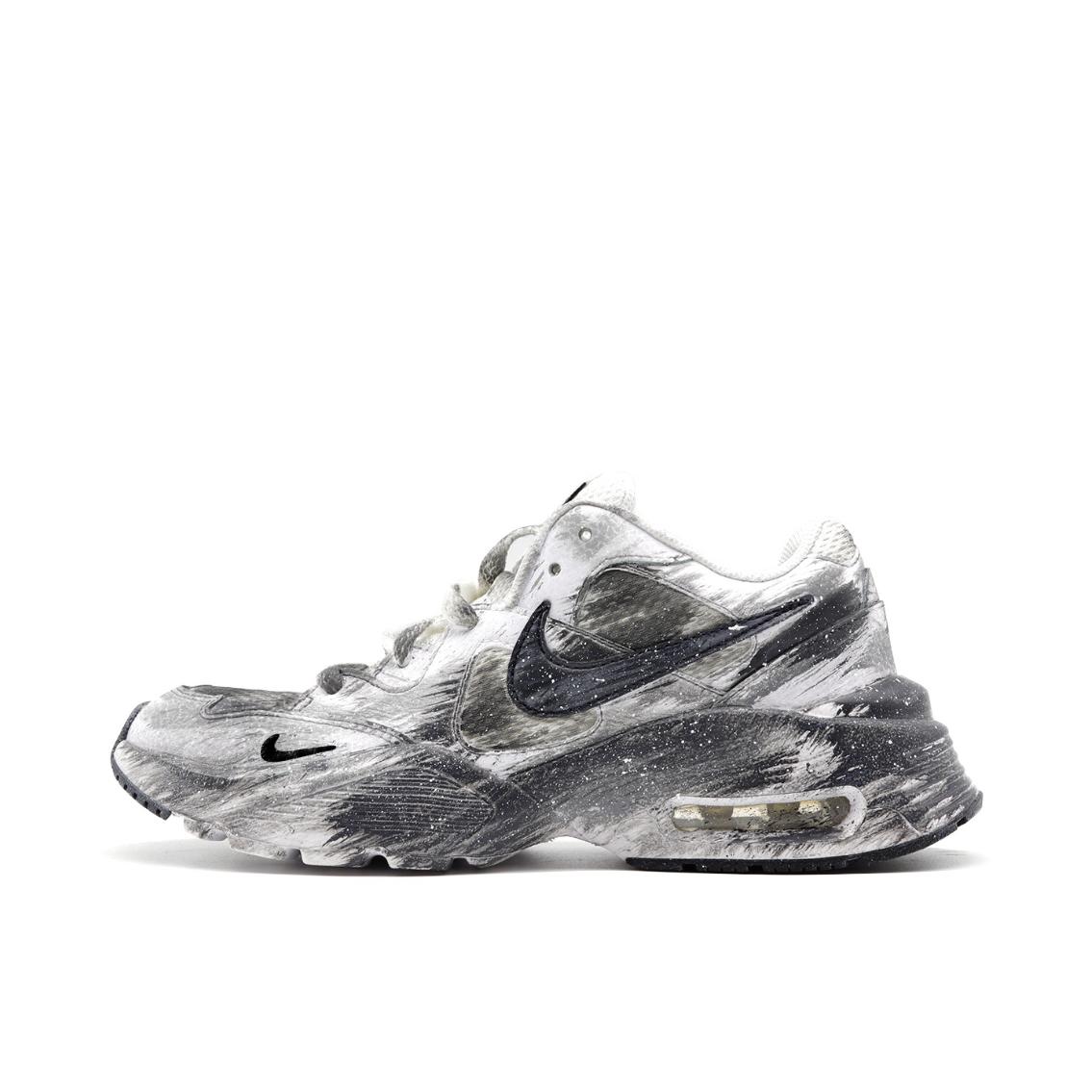 推荐商品：【定制球鞋】Nike Air Max Fusion 支撑 做旧 防滑耐磨 网布透气 防水 织物 时尚潮流 复古休闲 运动风 气垫 脏脏鞋 跑鞋 男款/城市废墟 
