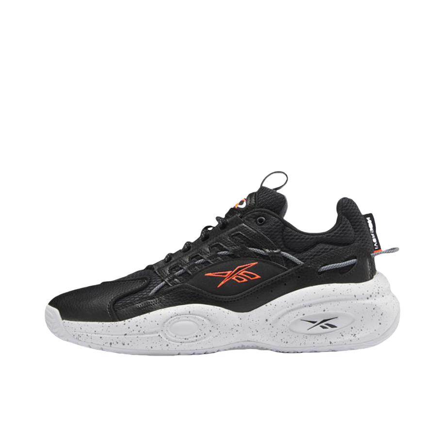 推荐商品：Reebok/锐步 Solution 防滑 耐磨 减震 复古织物 合成革 篮球鞋 低帮/黑色