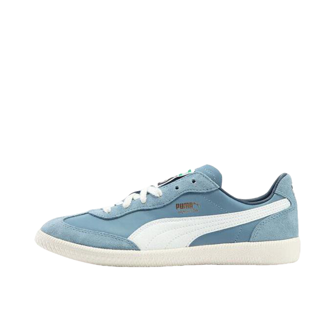 推荐商品：【朴彩英同款】 Puma/彪马 Liga 板鞋 防滑耐磨休闲减震轻便复古舒适 蓝色