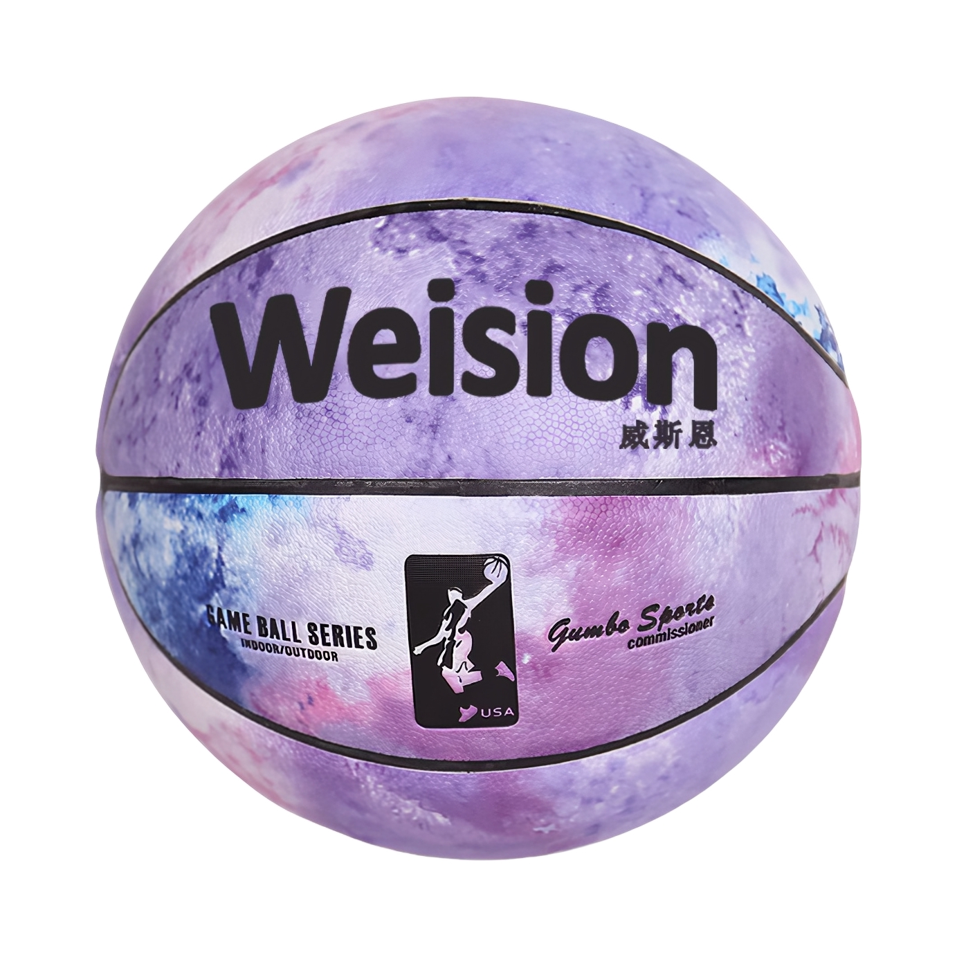 推荐商品：WEISION/威斯恩 室内 室外 幼儿园 中考 PU 篮球 999