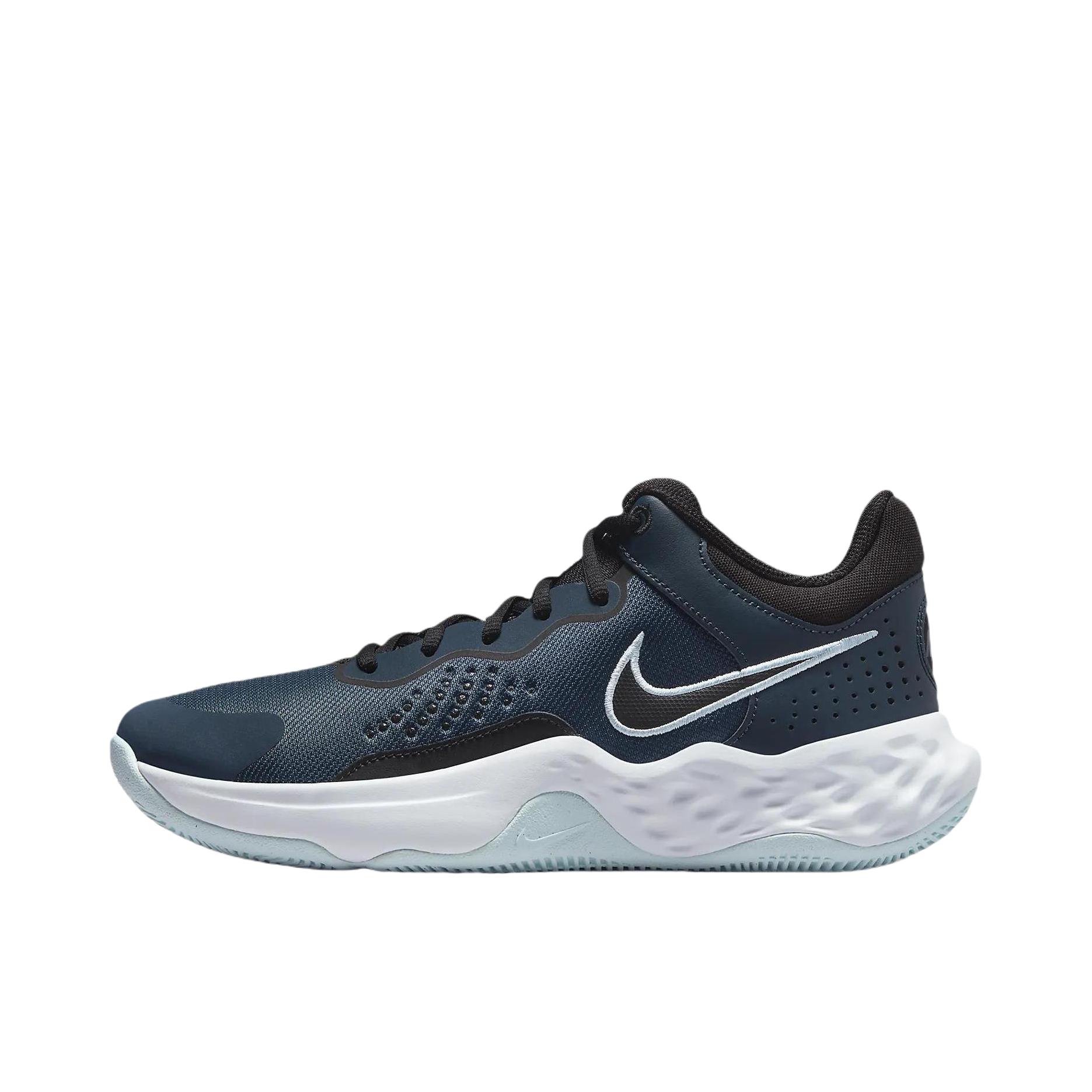 推荐商品：Nike Fly By 3 篮球鞋 缓震回弹防滑耐磨舒适支撑轻便透气抗冲击抗扭实战圆头百搭 海军蓝/冰川蓝/白色/黑色