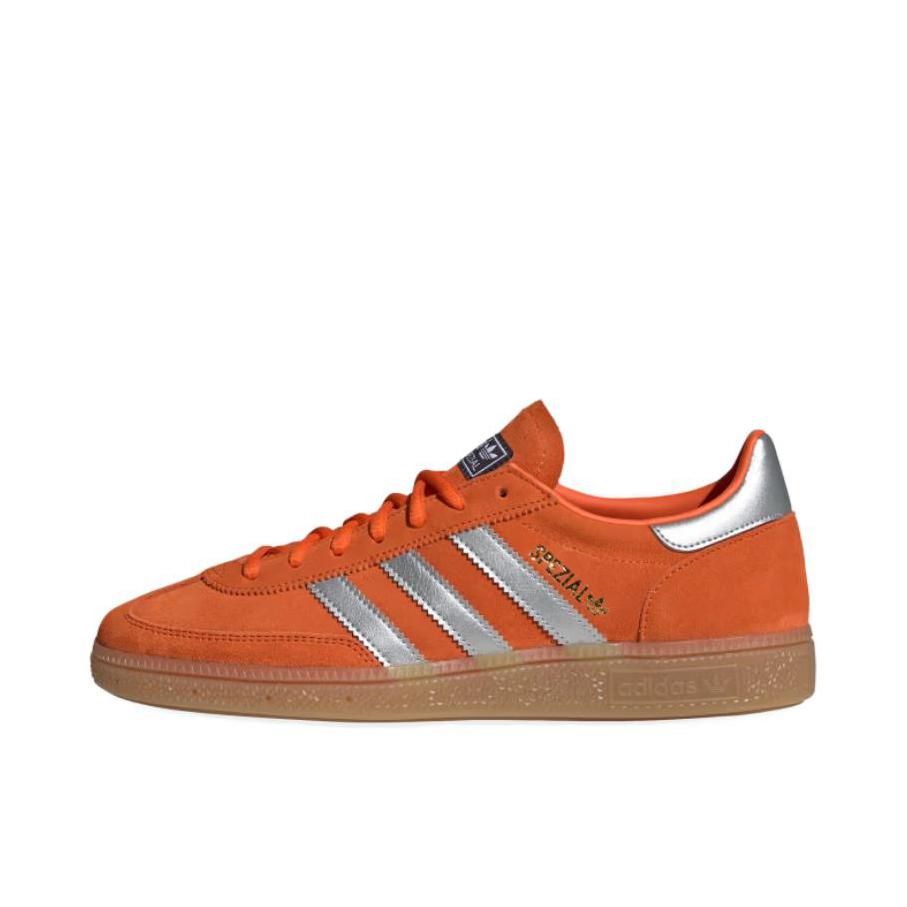 推荐商品：adidas Originals Handball Spezial 薄底鞋 T头鞋 德训鞋 板鞋 简约百搭复古轻便防滑耐磨贴合圆头耐穿 橙色