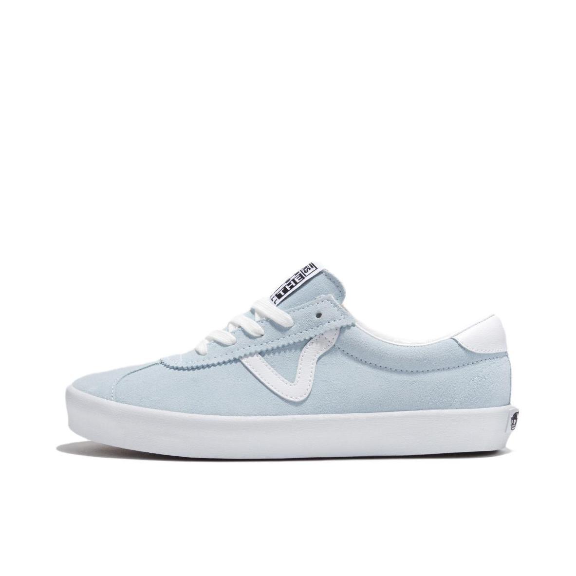 推荐商品：Vans/范斯 Epoch Sports 板鞋 翻毛皮复古简约减震防滑耐磨防水 蓝色/青色