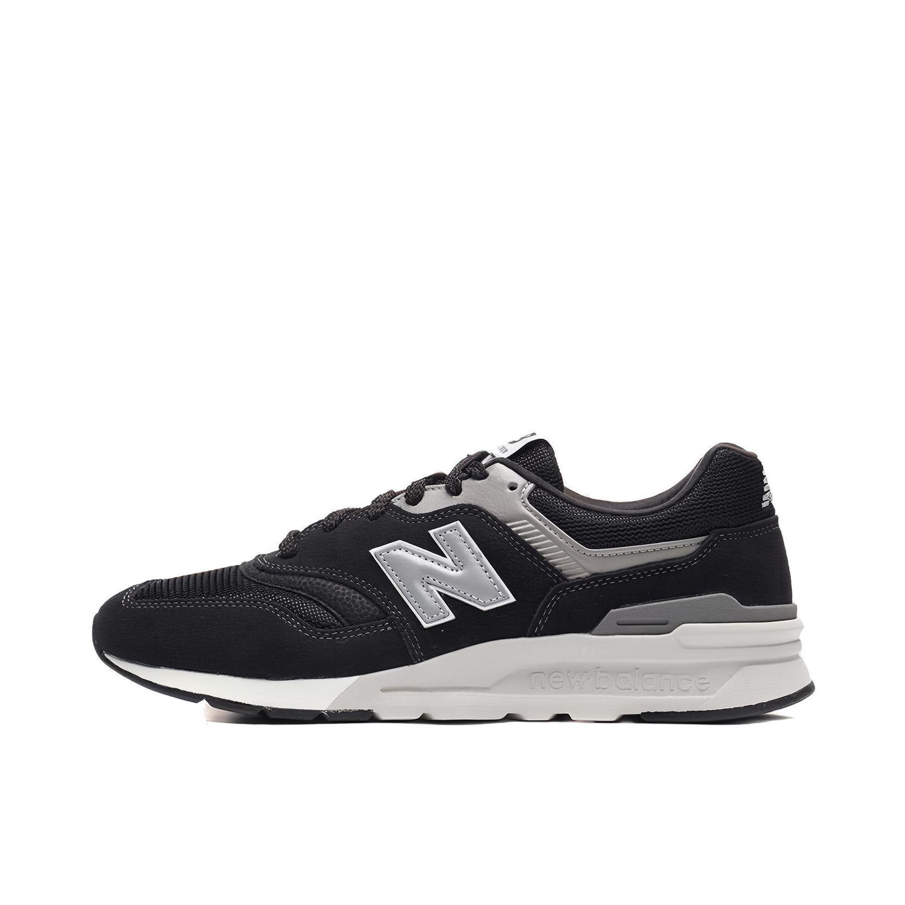 推荐商品：New Balance 997 时尚复古 防滑耐磨 透气舒适 运动休闲鞋 997H/黑银