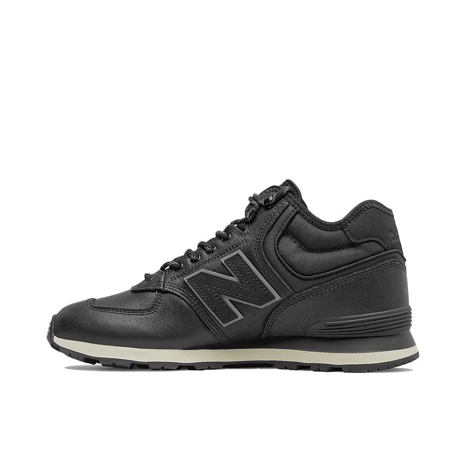 推荐商品：New Balance 574 运动休闲鞋 阿甘鞋 经典复古防滑耐磨缓震舒适透气时尚百搭轻便 皮革/黑白