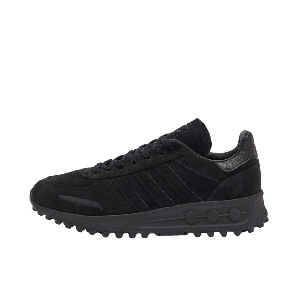 推荐商品：adidas Originals LA Trainer 简约百搭 防滑耐磨 舒适低帮 厚底 运动休闲鞋 黑色