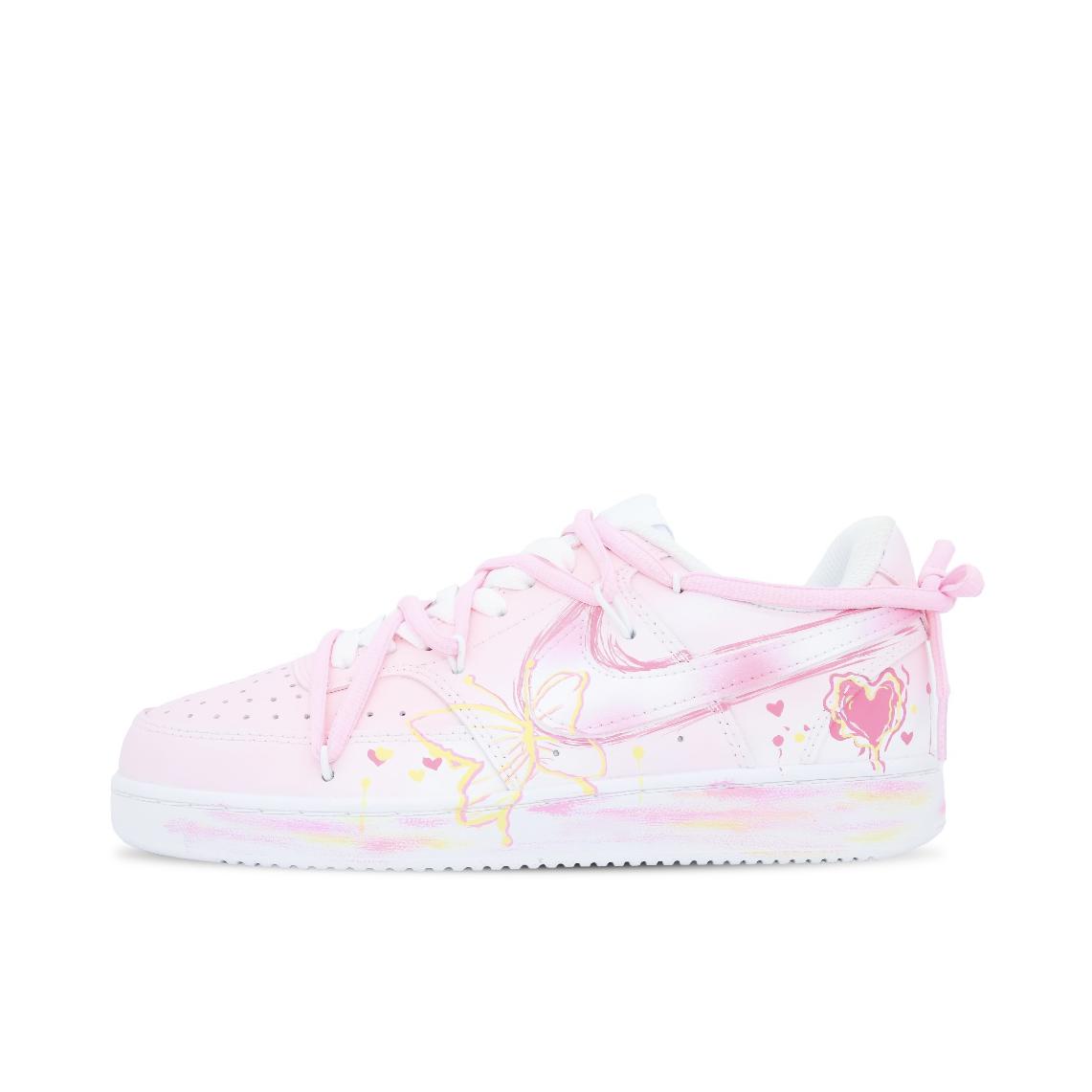 推荐商品：【定制球鞋】 Nike Court Vision 1 板鞋 防水美式简约防滑减震复古 莹梦