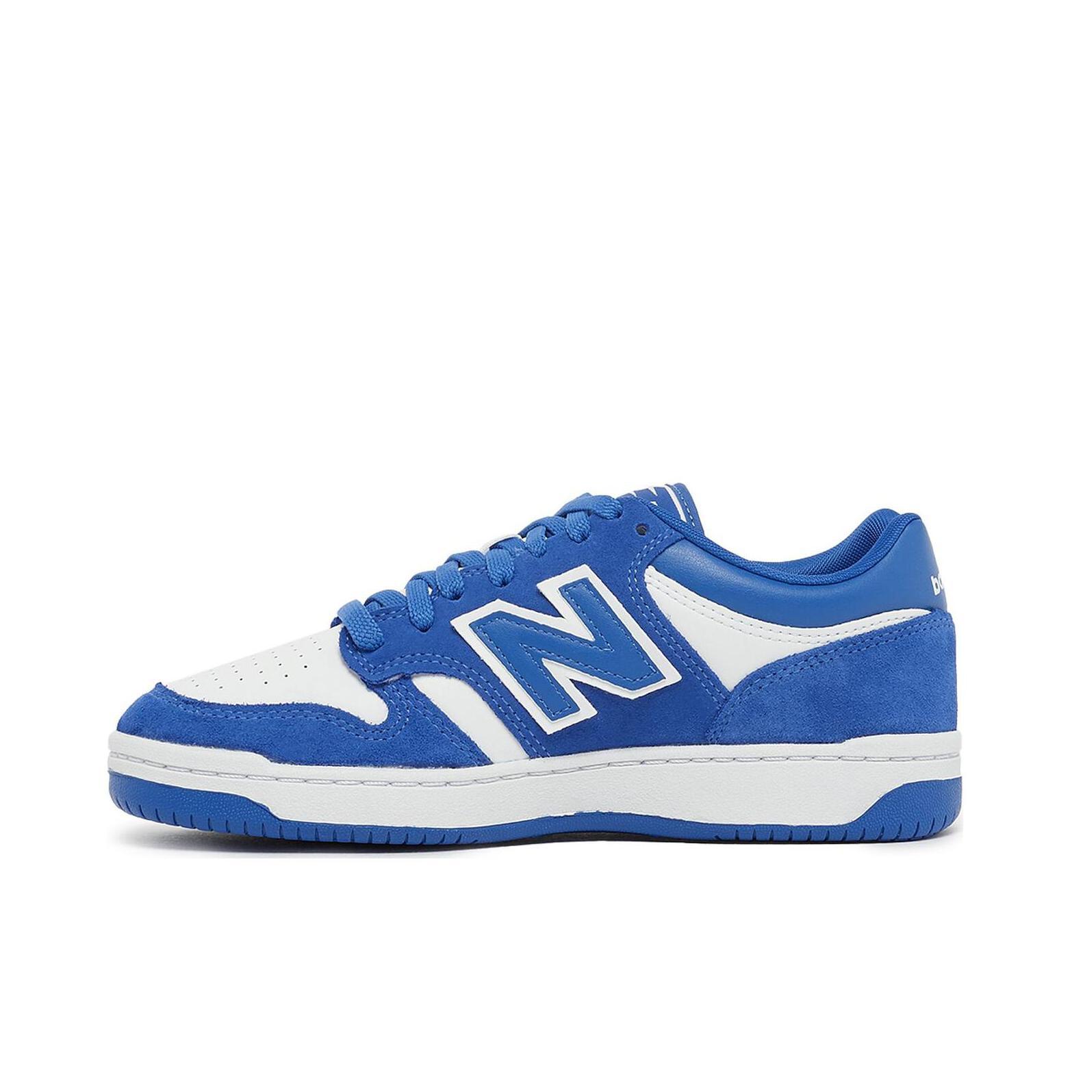 推荐商品：New Balance numeric 480 薄底 减震耐磨 防滑轻便 透气 复古 板鞋 宝蓝色/白色