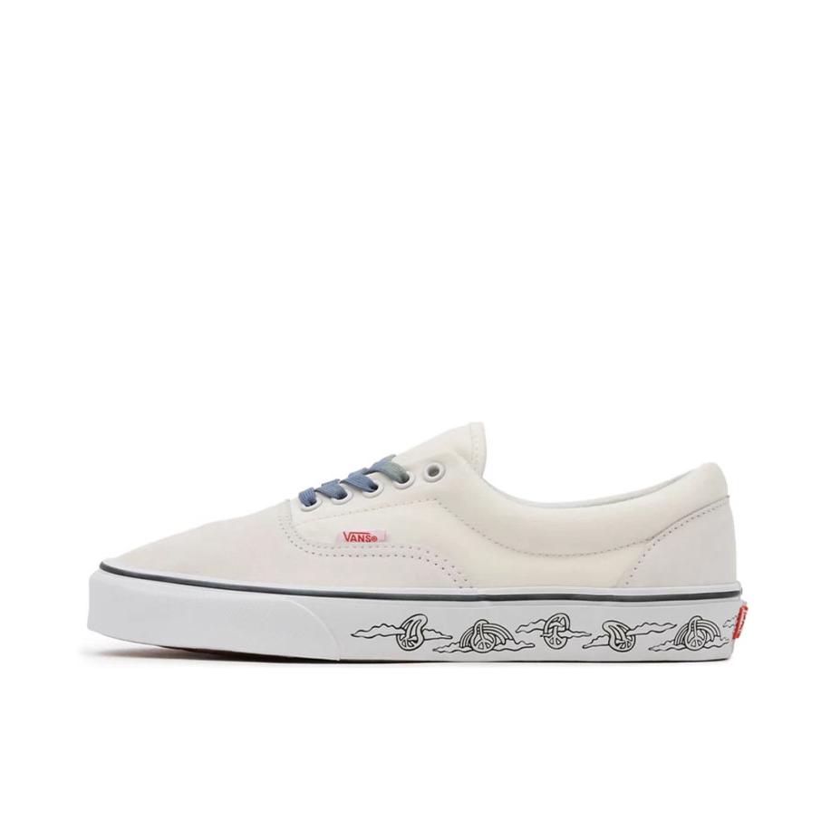 推荐商品：Vans/范斯 Era Lx Comfycusra 轻便 复古 帆布鞋 白蓝/印花
