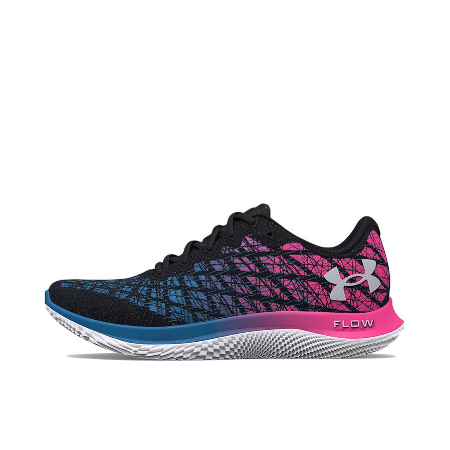 推荐商品：Under Armour/安德玛 Flow Velociti Wind 2 健身训练 减震回弹 防滑耐磨 舒适透气 跑鞋 女款/黑色/粉色