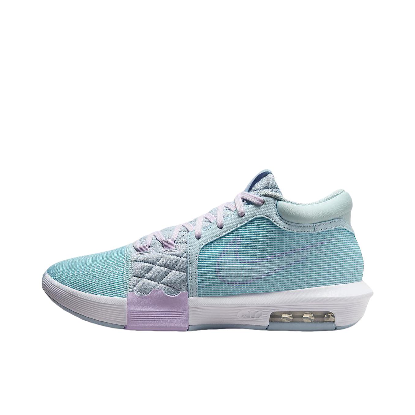 推荐商品：Nike LeBron Witness 8 詹姆斯 减震抗扭 轻便 篮球鞋 蓝色/紫色