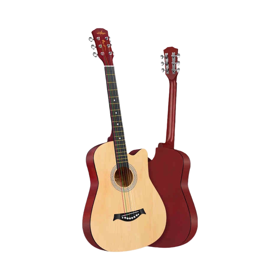 推荐商品：guitarist 民谣吉他初学者女生网红新手木吉他学生用入门乐器自学单板