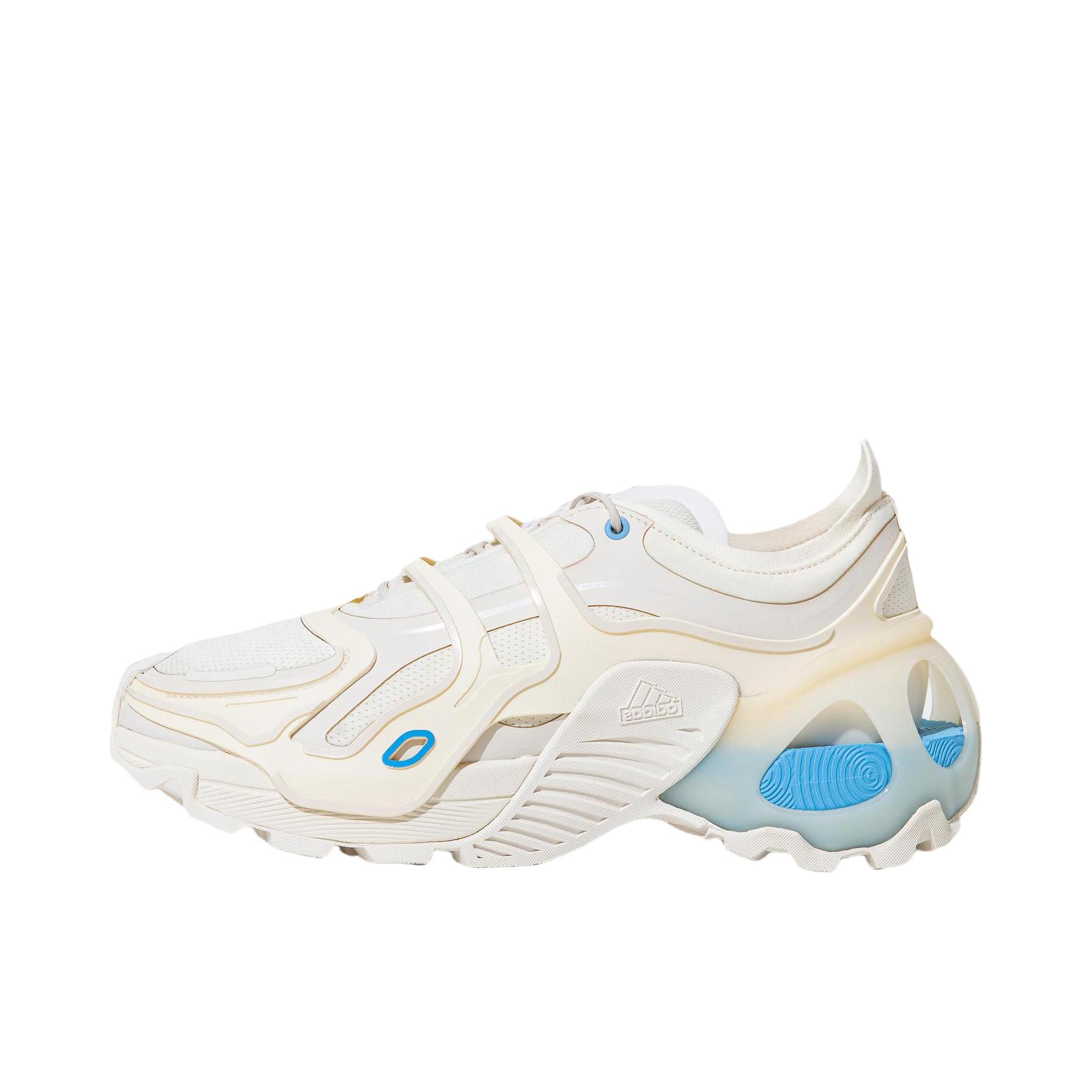 推荐商品：adidas Wonder Runner Pro 跑鞋 轻运动防滑耐磨减震增高织物碳板包裹性 白色/蓝色