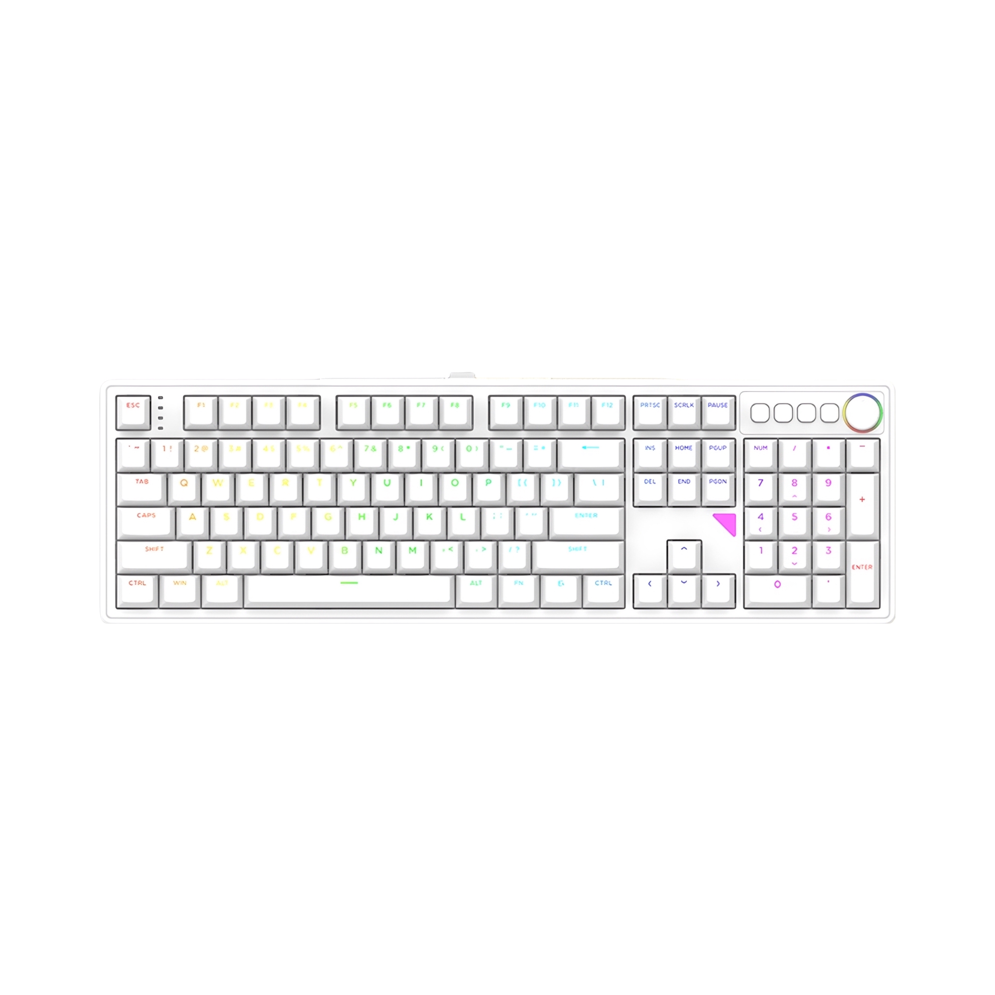 推荐商品：GANSS/高斯 GS3104TPRO 三模 机械键盘 104键 智能兼容 即插即用