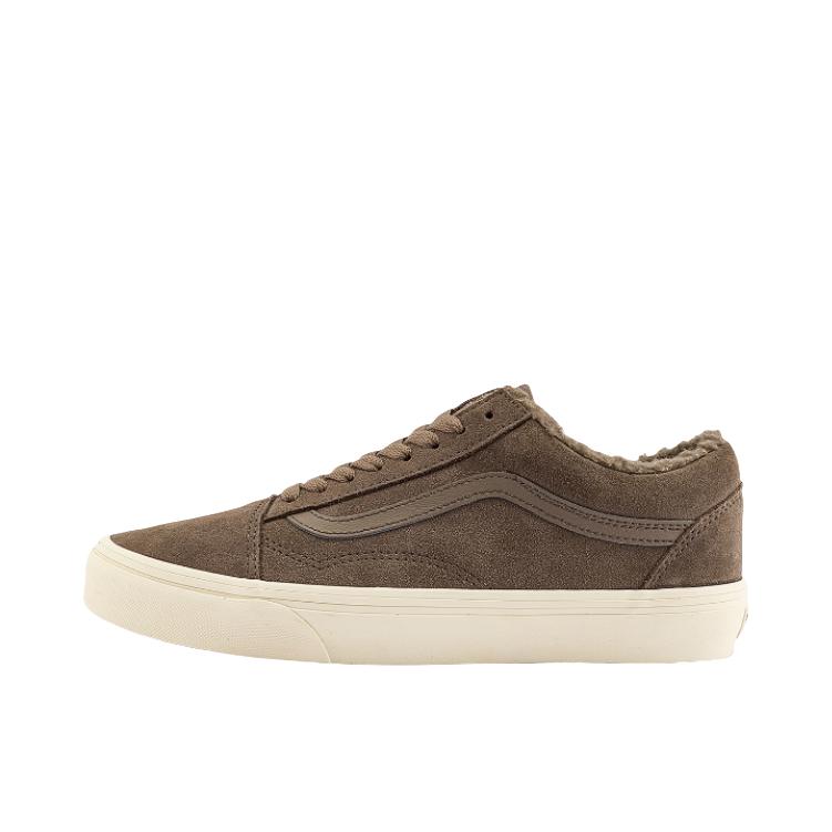 推荐商品：Vans/范斯 Old Skool 滑板鞋 板鞋 轻便防滑复古舒适经典 灰色/米色