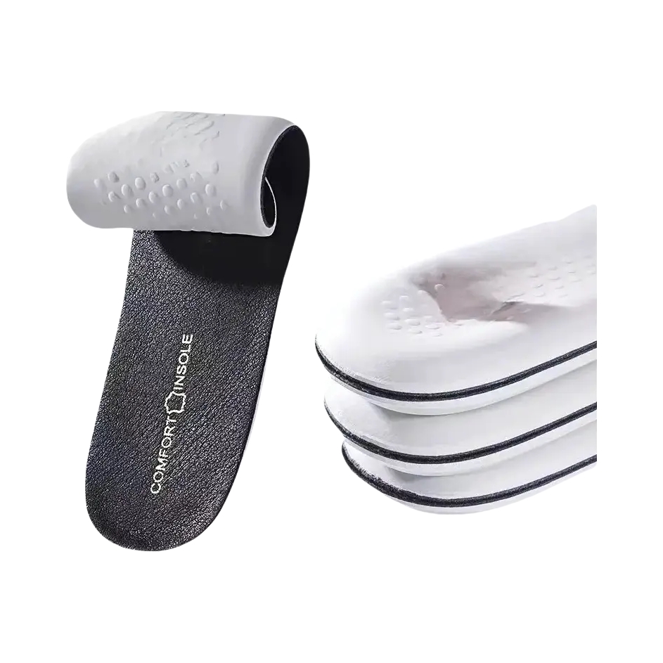 推荐商品：碳纳米除臭真牛皮乳胶鞋垫 吸汗透气运动 5075-1