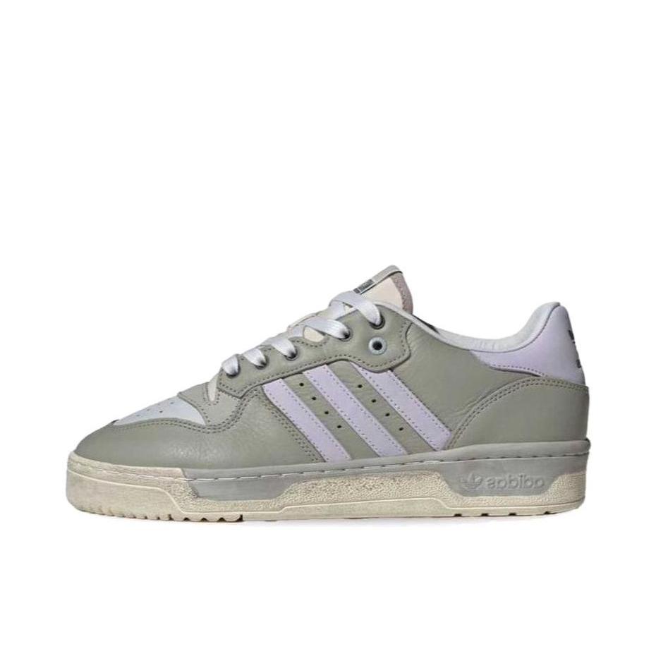 推荐商品：adidas Originals Rivalry 舒适简约 复古 轻便 透气 运动休闲鞋 Nice Kicks联名/ 灰色 