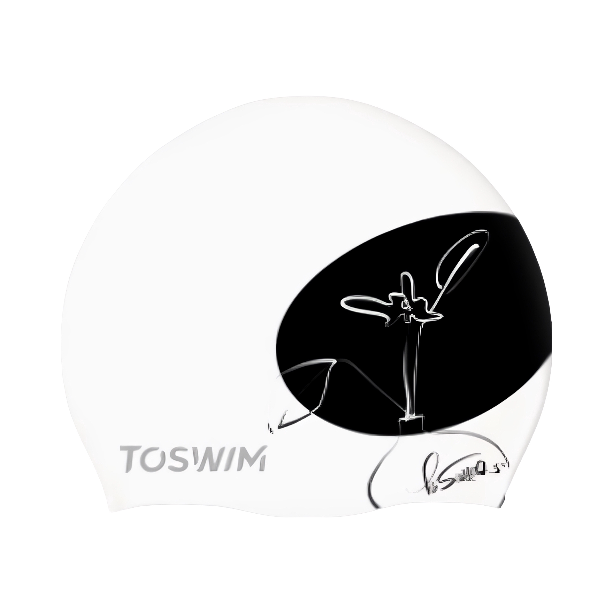 推荐商品：TOSWIM 防水 舒适 柔软 泳帽