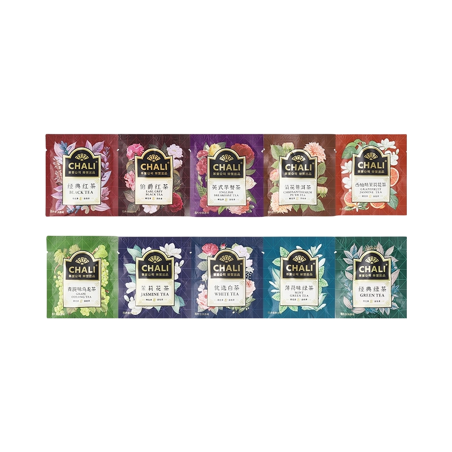 推荐商品：CHALI/茶里 水果茶茶包 体验装 2g/包 多口味组合