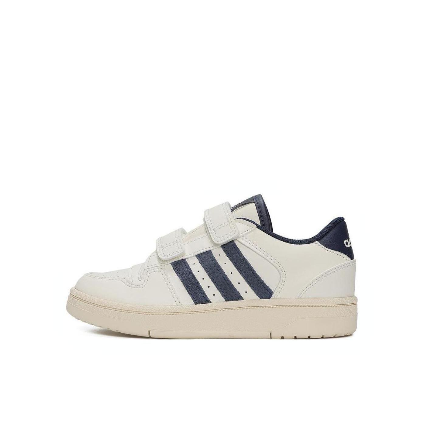 推荐商品：adidas Break Start 魔术贴 低帮 板鞋儿童 小童/白色