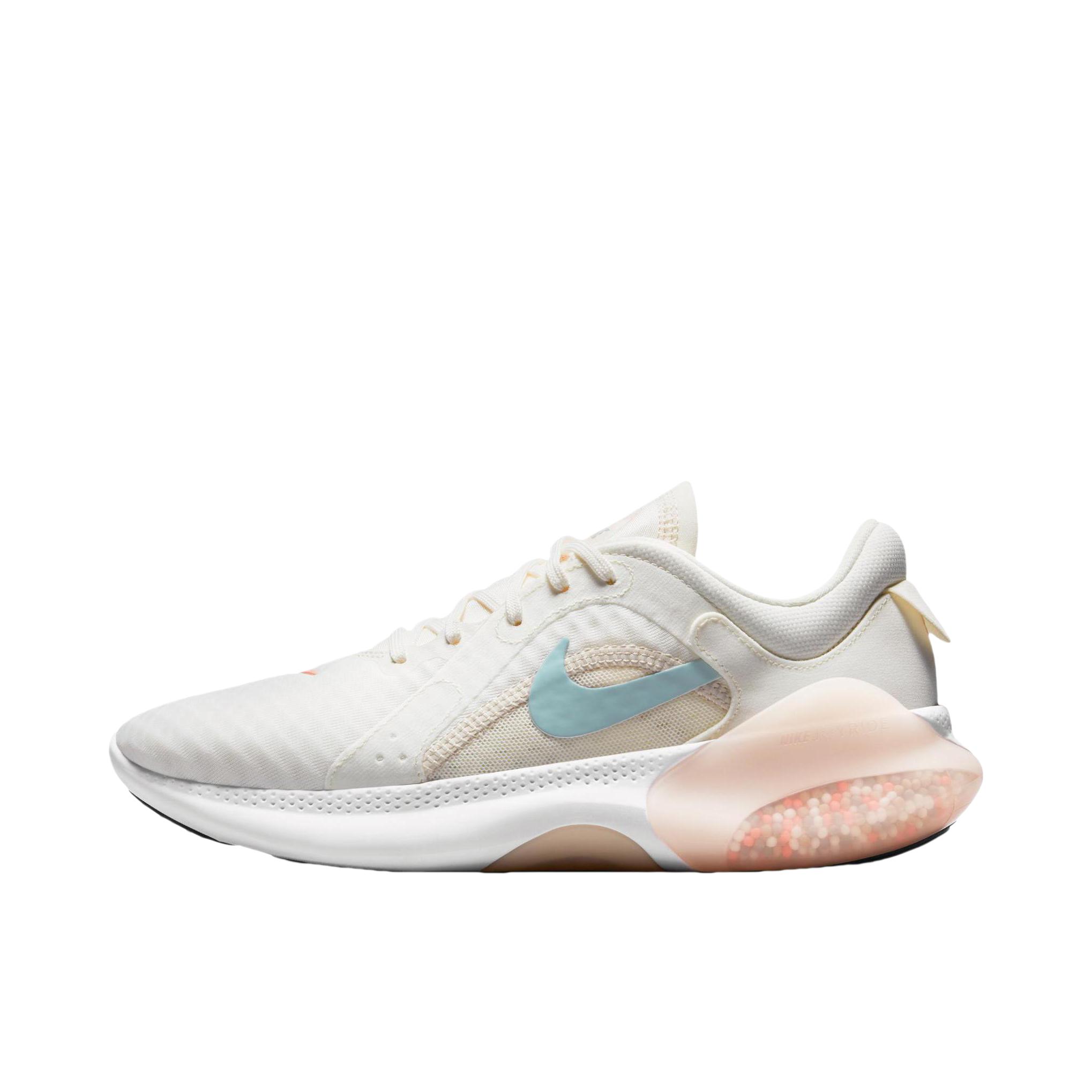 推荐商品：Nike Joyride Dual Run 2 跑鞋 颗粒填充减震回弹贴合拼接慢跑织物合成革 白色/蓝色/米色