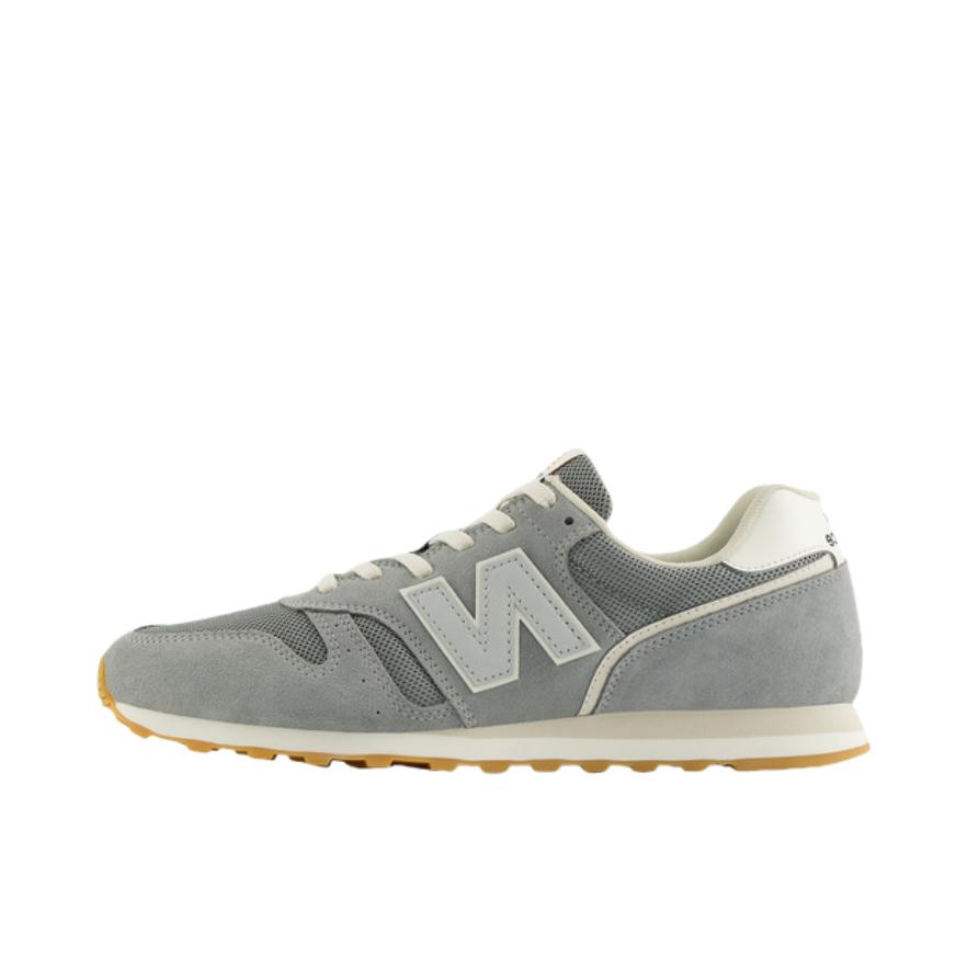 推荐商品：New Balance 373 织物 经典复古 百搭简约 网布 减震 舒适透气 防滑耐磨 低帮 合成革 马拉松 轻便缓震 运动休闲鞋 深灰色