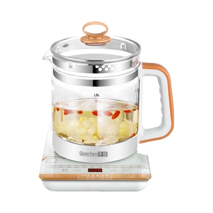 推荐商品：QianChen/千臣 1.8L 电水壶 底盘加热 精准控温 YSH-A03