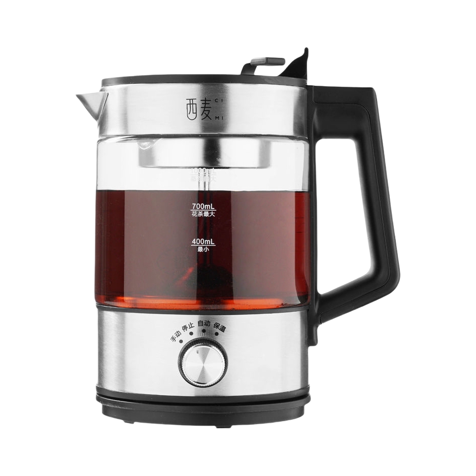 推荐商品：OUMETE/欧美特 煮茶器 高精玻璃壶 沸水喷淋 1019