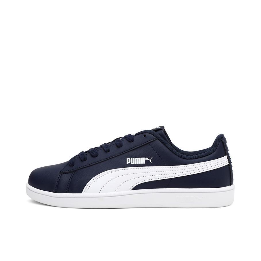 推荐商品：Puma/彪马 Up 小白鞋 板鞋 减震轻便防滑耐磨舒适透气百搭复古薄底 粗呢蓝/白色