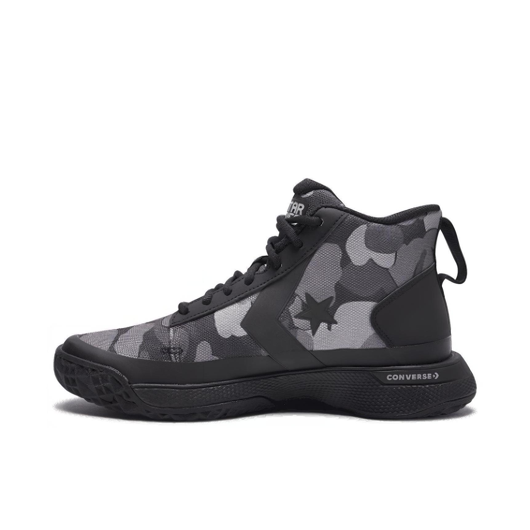 推荐商品：Converse/匡威 Star Series BB 防滑耐磨 舒适休闲 篮球鞋 Black/Grey/LightGrey 黑灰迷彩