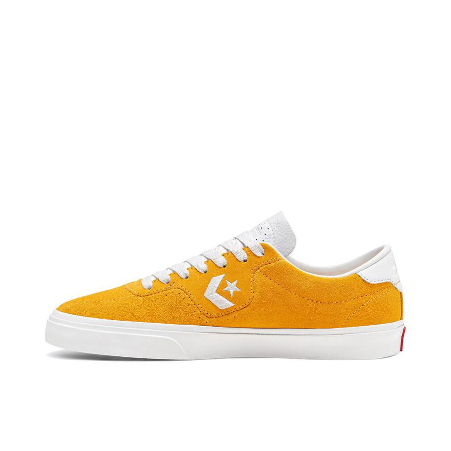 推荐商品：Converse/匡威 Louie Lopez Pro 翻毛皮 耐磨防滑 复古 板鞋 黄/白
