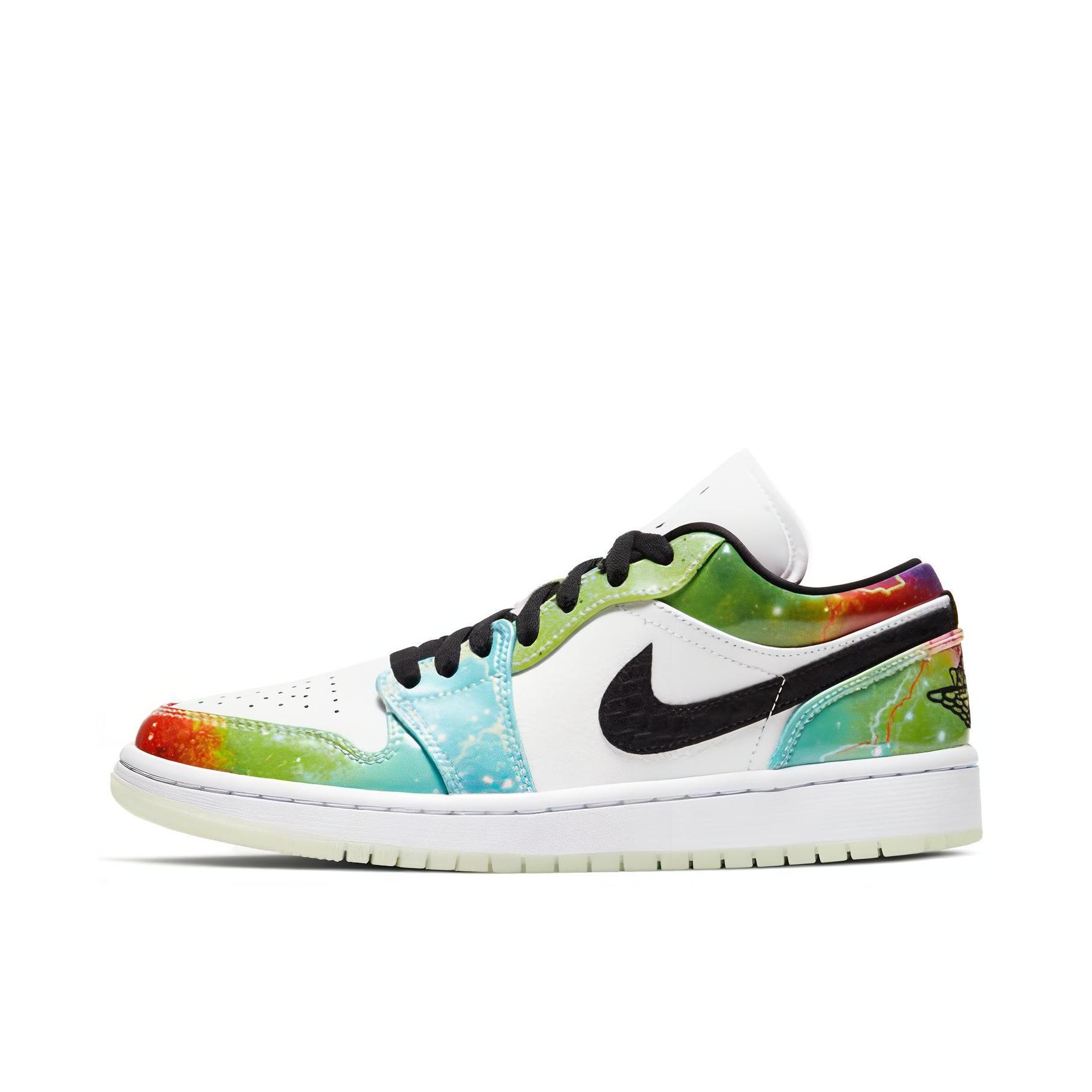推荐商品：Air Jordan 1 板鞋 运动休闲鞋 复古潮流支撑合成革 Galaxy 低帮/星空/北京限定