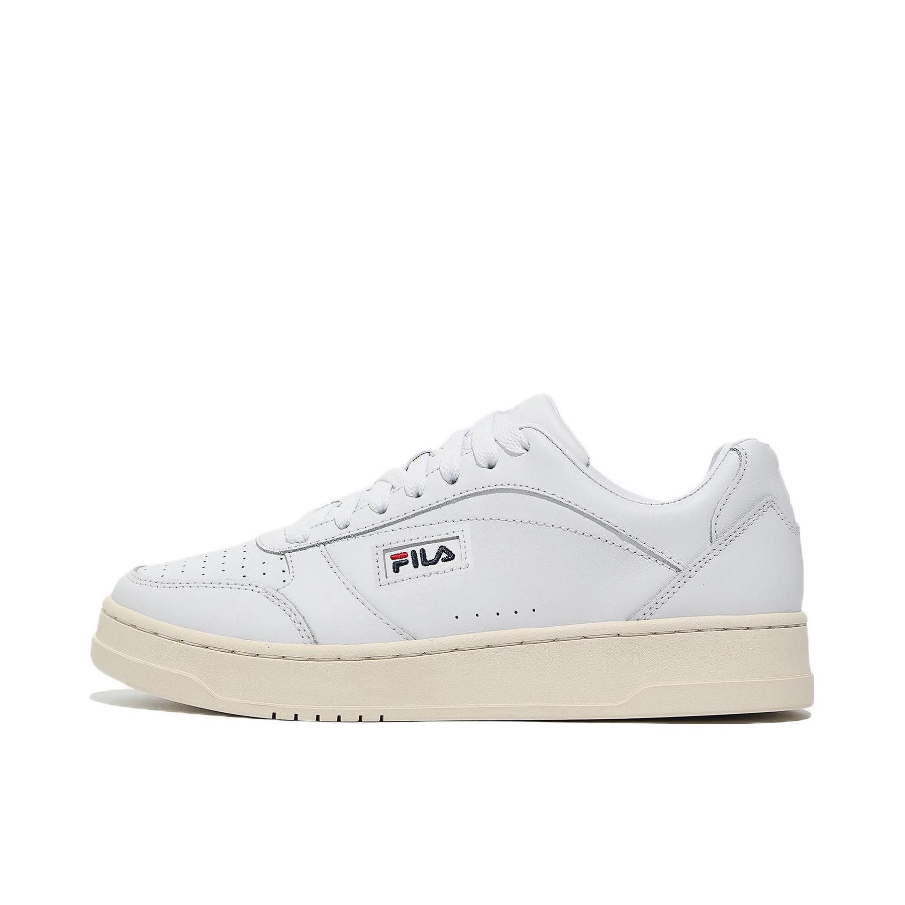 推荐商品：FILA/斐乐 Targa Classic 耐磨 防滑 合成革 运动休闲鞋 白色