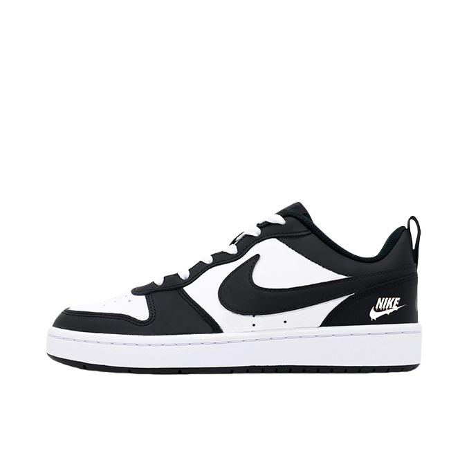 推荐商品：【定制球鞋】 Nike Court Borough 2 板鞋 包裹性增高减龄解构风合成革美式防滑复古轻便 GS/极夜