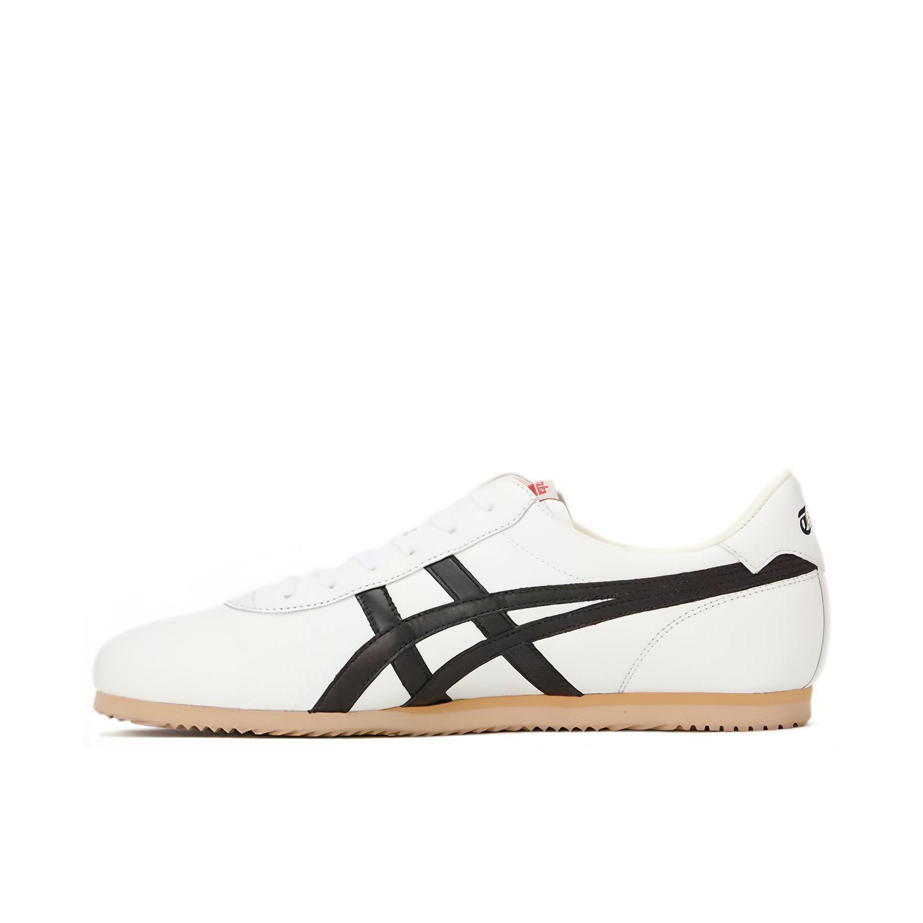 推荐商品：Onitsuka Tiger Tai-Chi NM 耐磨 舒适百搭 休闲鞋 白色/黑色