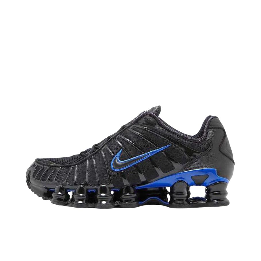 推荐商品：Nike Shox TL 运动休闲鞋 全掌气柱缓震回弹透气防滑耐磨百搭复古贴合圆头 黑色