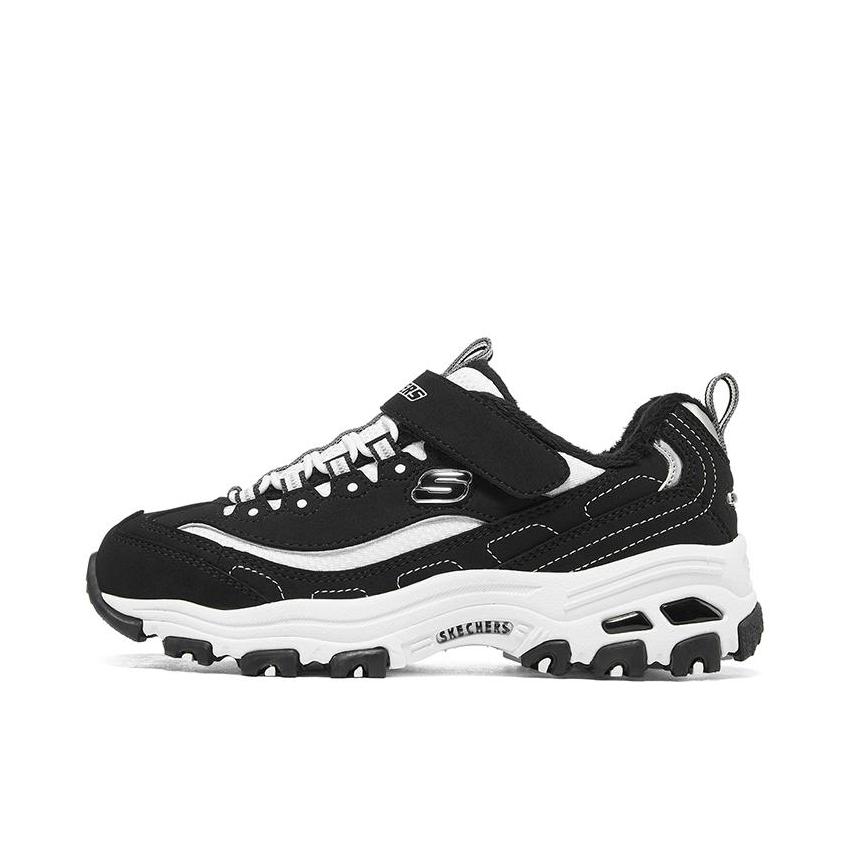推荐商品：Skechers/斯凯奇 D'Lites 1.0 奶茶熊 熊猫鞋 老爹鞋 闪穿鞋 厚底增高复古缓震百搭 加绒/灰色/白色/黑色