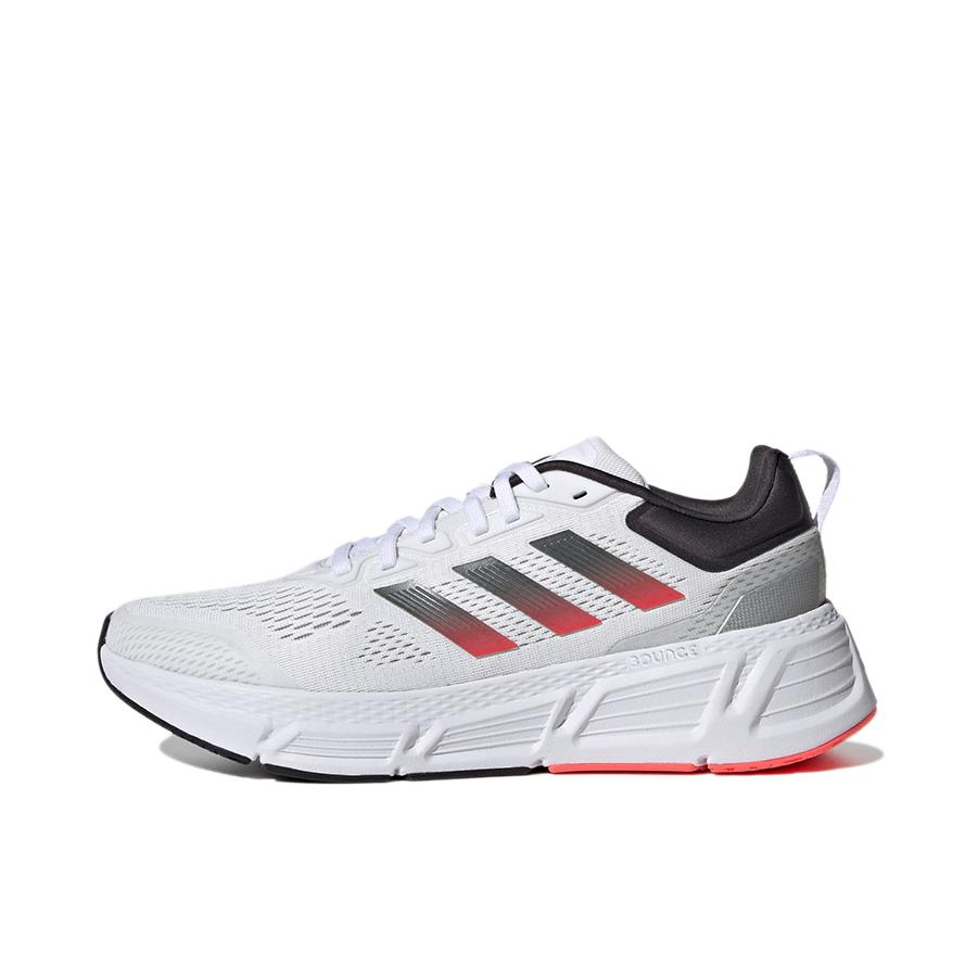 推荐商品：adidas Questar 跑鞋 防滑耐磨舒适缓震网面透气轻便织物简约百搭训练 白色/黑色