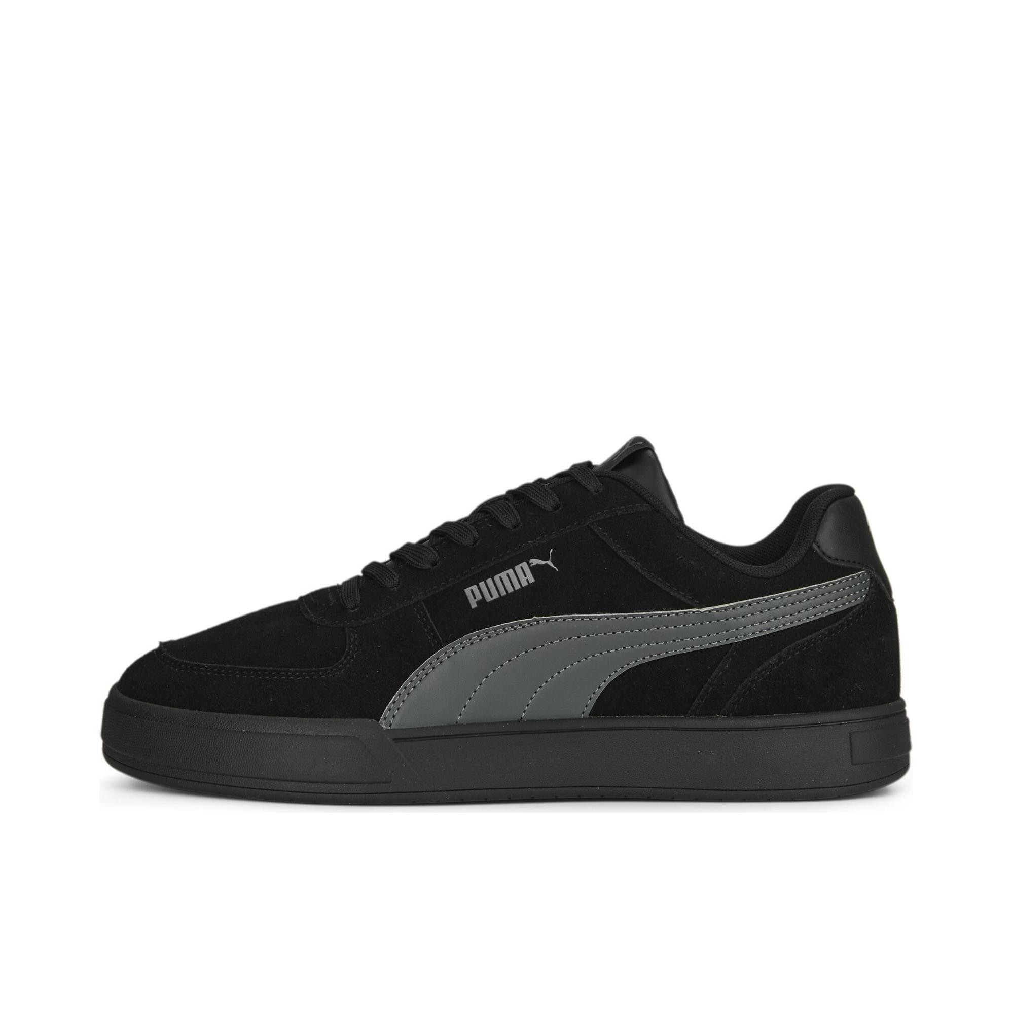 推荐商品：Puma/彪马 Caven Dime 小白鞋 板鞋 缓震回弹防滑耐磨轻便透气舒适百搭复古薄底美式流光风 炭黑