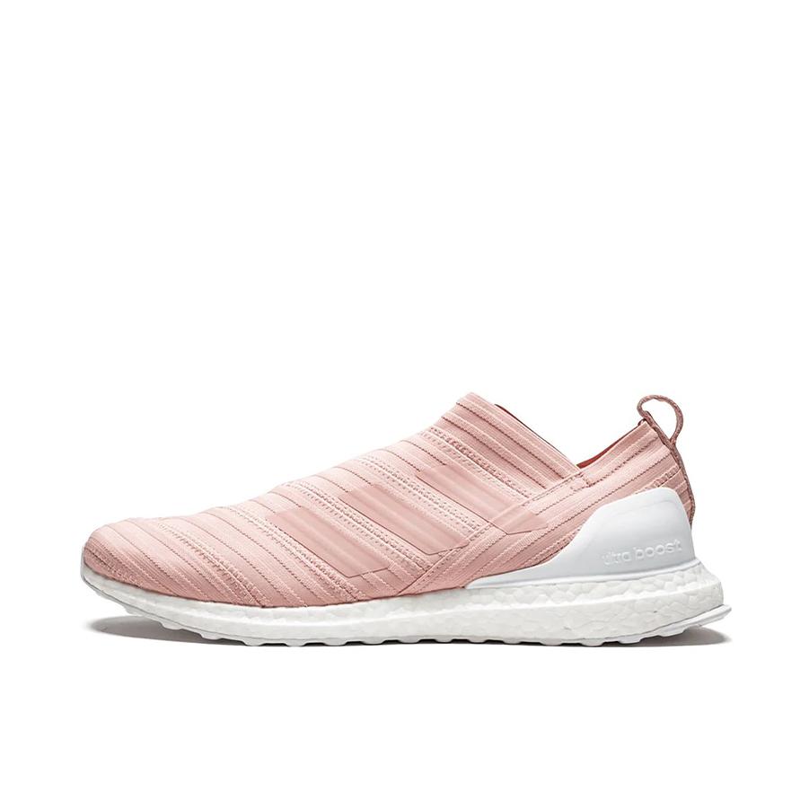 推荐商品：adidas Nemeziz 17.1 Ultra Boost 跑鞋 减震耐磨轻便舒适 Flamingos KITH联名/粉白