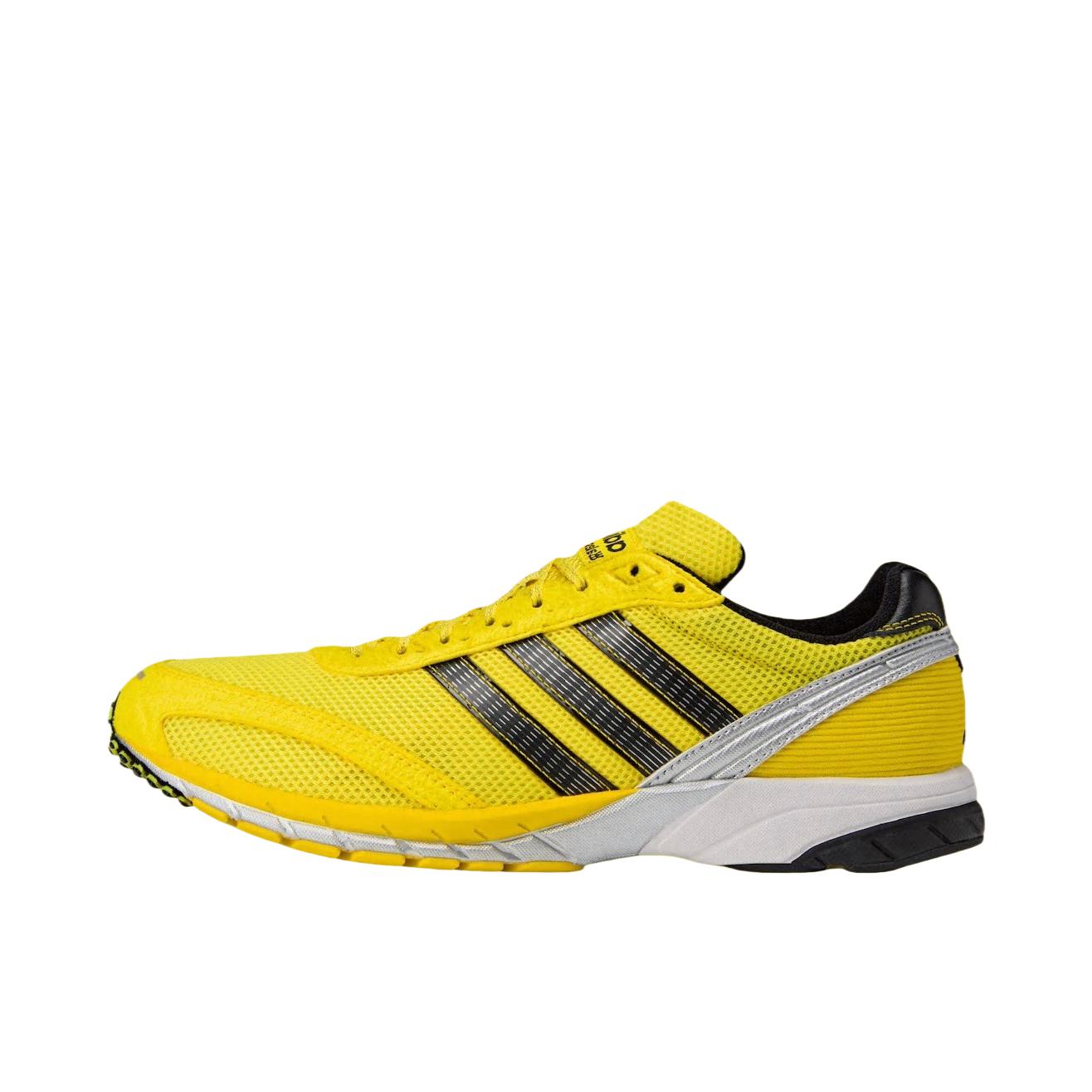 推荐商品：adidas Adios Neftenga 耐磨 百搭 防滑 跑鞋 Wales Bonner联名/黄色