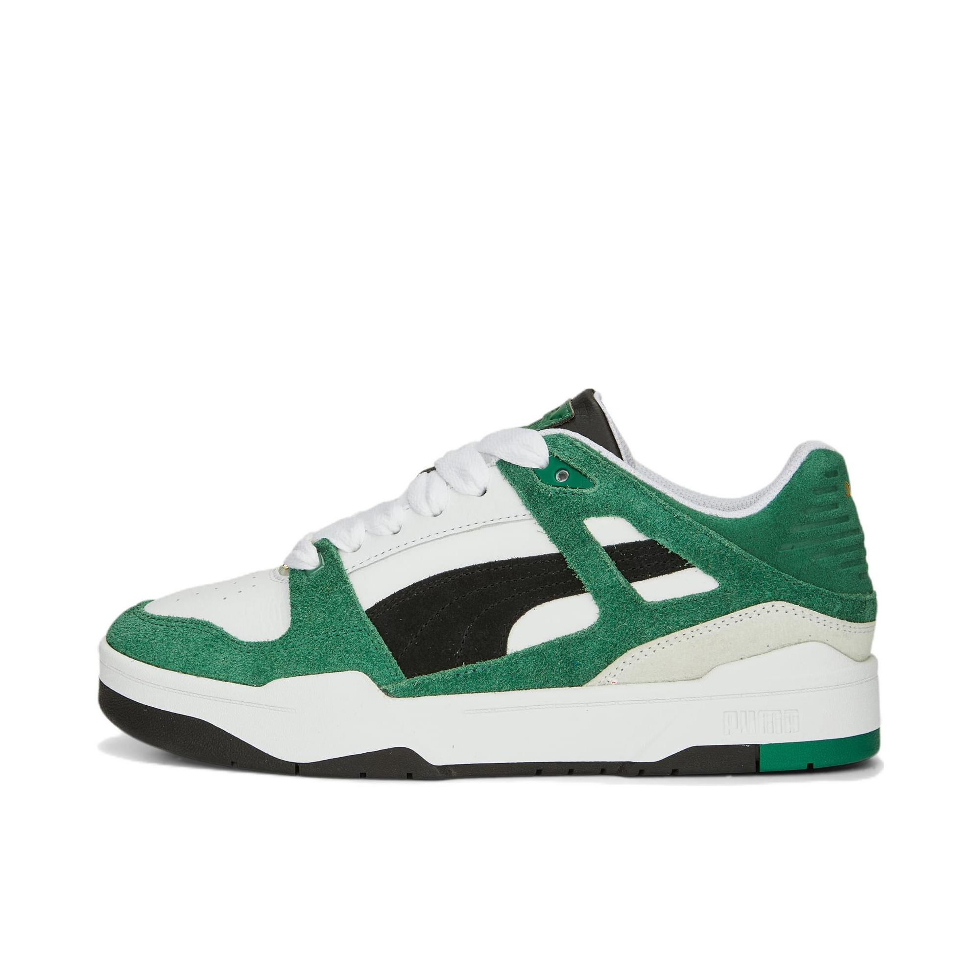 推荐商品：Puma/彪马 Slipstream Archive Remastered 防滑 耐磨 板鞋 白色/绿色