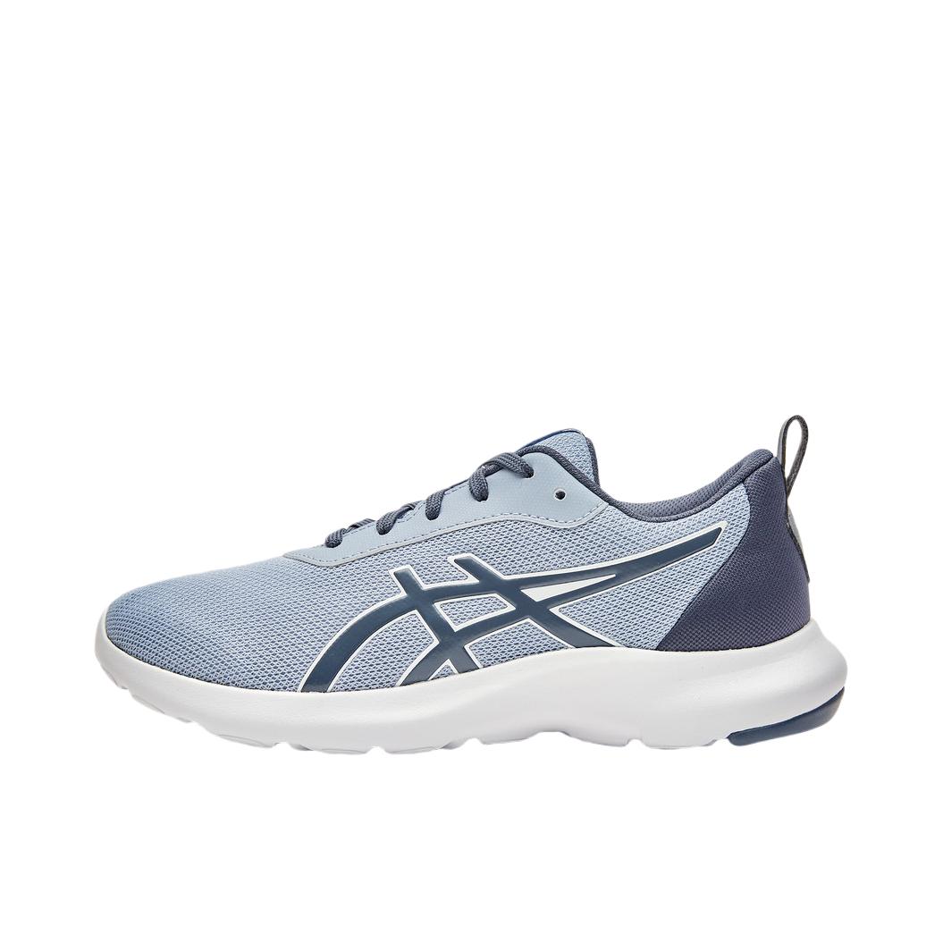 推荐商品：Asics/亚瑟士 Lazerbeam MM 网眼透气 舒适稳定 防滑耐磨 低帮 百搭 运动休闲鞋 大童/雾蓝