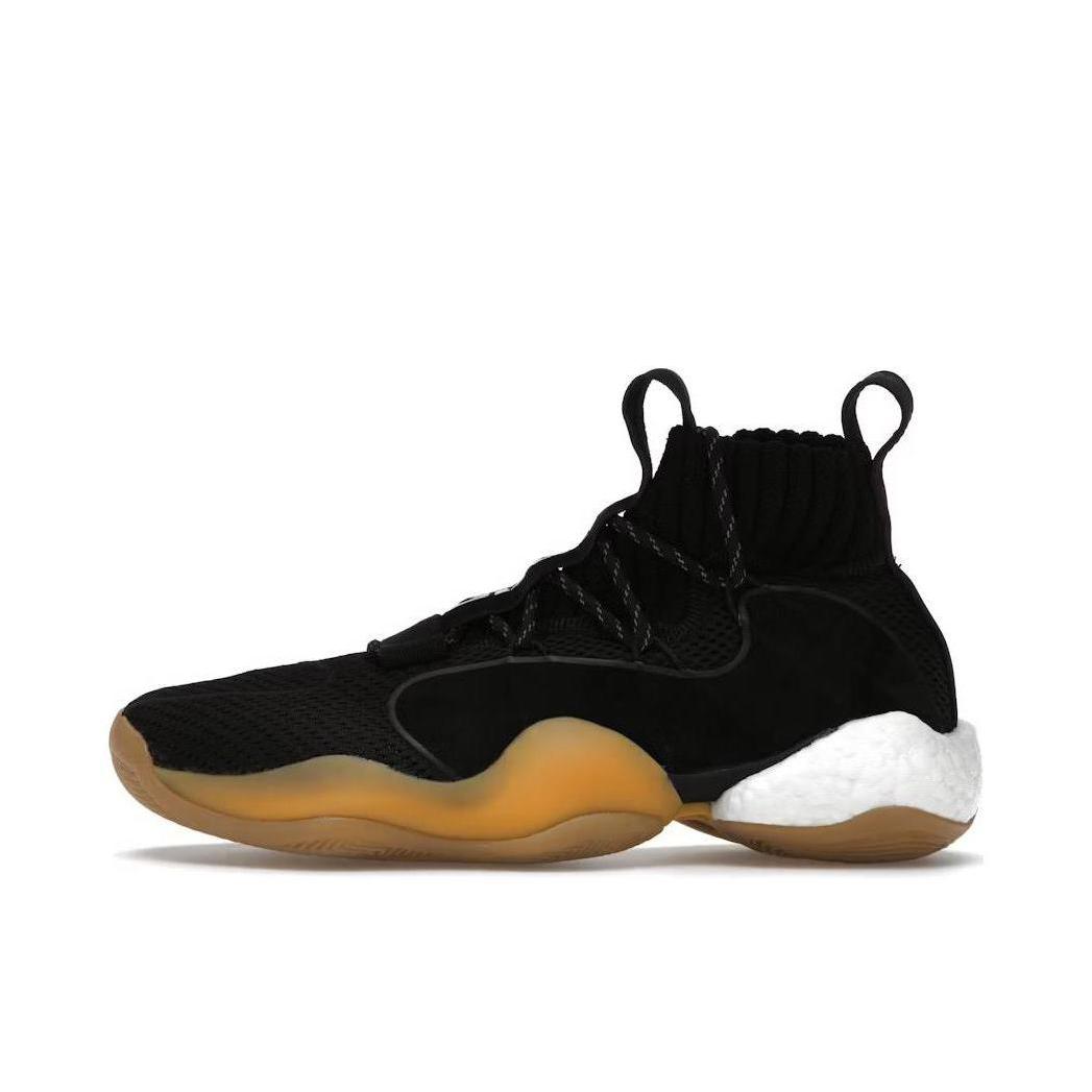推荐商品：adidas Crazy BYW X Boost 篮球鞋 实战训练防滑耐磨减震运动 Black Gum PHARRELL WILLIAMS联名/核心黑/核黑
