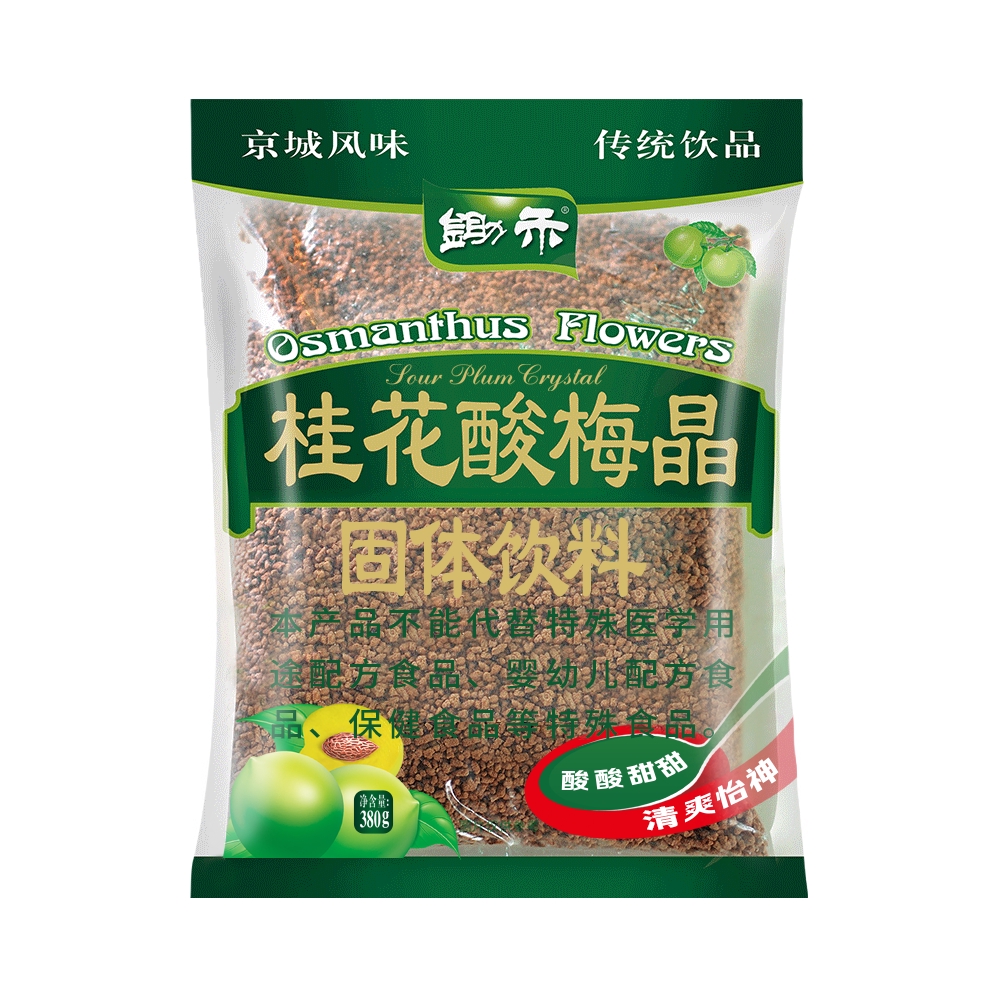 推荐商品：锄禾 桂花酸梅晶 袋装 桂花酸梅晶/380g