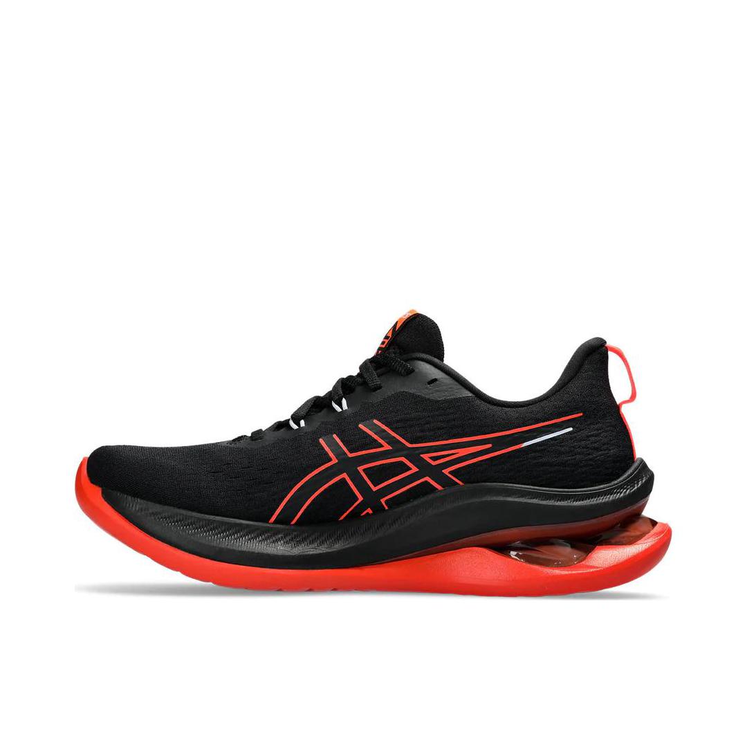 推荐商品：Asics/亚瑟士 Gel-Kinsei Max 跑鞋 防滑耐磨缓震回弹舒适轻便网面透气轻量支撑简约百搭马拉松长跑 黑色/红色
