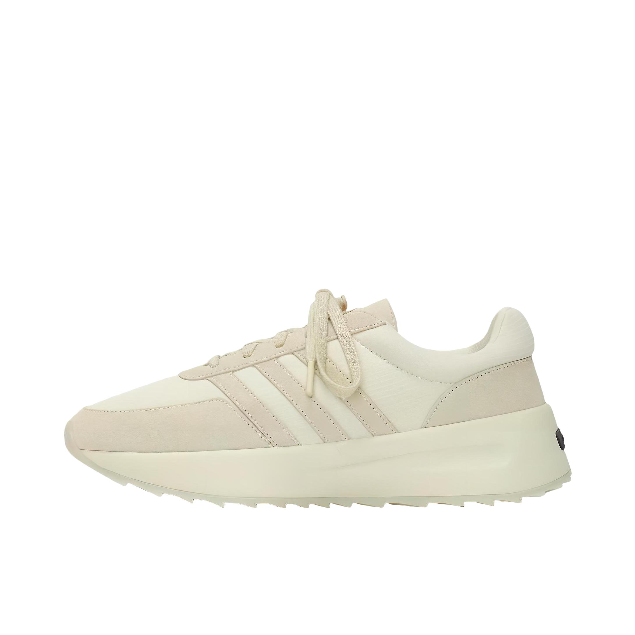 推荐商品：adidas Originals Los Angeles 耐磨 透气舒适 低帮 缓震 轻便 运动休闲鞋 Fear of God Athletics联名/米色/白色