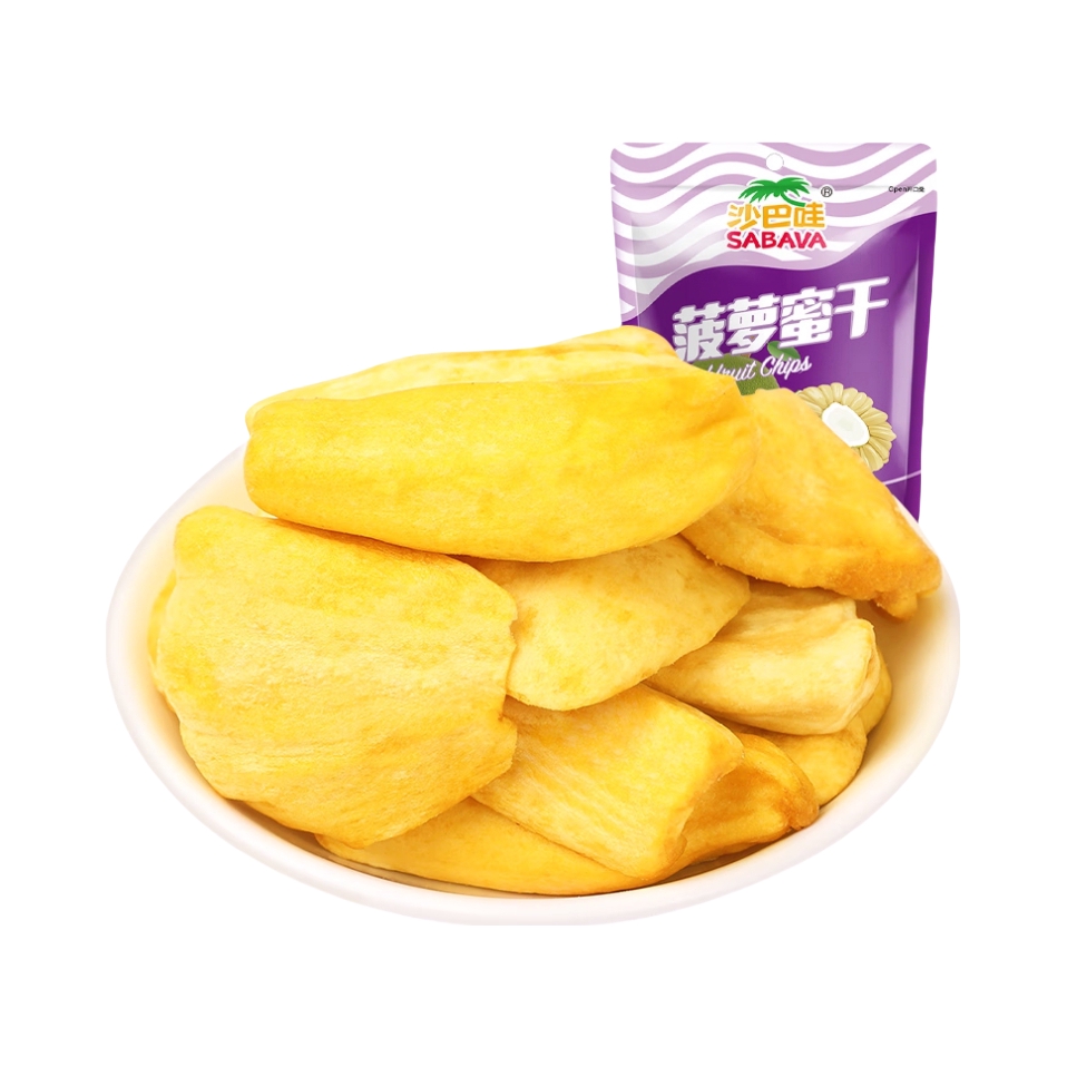推荐商品：SABAVA/沙巴哇 菠萝蜜果干 袋装 150g